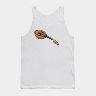 Mandolin cartoon illustration Tank Top